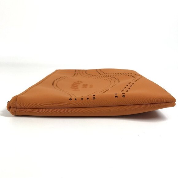 HERMES Neovan MM Clutch Bag Multi Pouch Makeup Pouch Pouch polyamide Orange - Picture 8 of 14